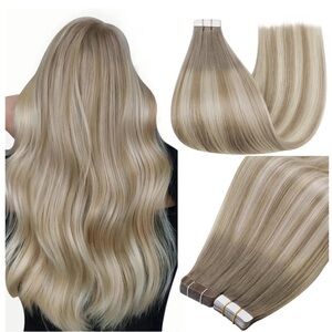 Blonde Tape In Hair Extensions